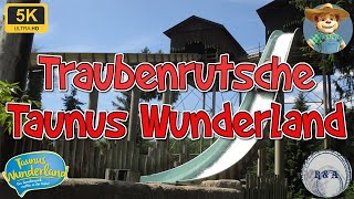 Traubenrutsche onrideoffride POV Taunus Wunderland 5K 60fps [upl. by Macdermot]