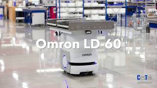 Complete Project with 8 Omron LD60 robots [upl. by Kralc]