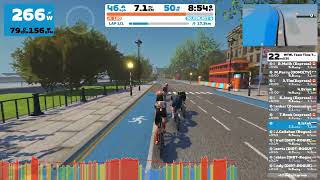 Zwift WTRL Team Time Trial Espresso 1652024 Greater London 8 [upl. by Hamfurd585]