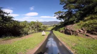 Jamberoo  Bobsled blue track  March 2015 [upl. by Antonina]