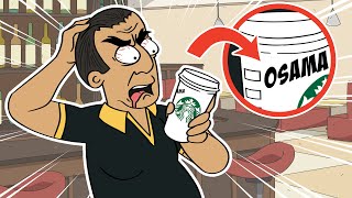 Racist Starbucks Prank Arab Voice  Ownage Pranks [upl. by Erehs]