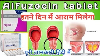 Flotral 10 tablet uses in hindi  Alfuzosin prolonged release tablets ip 10mg uses [upl. by Mukul863]