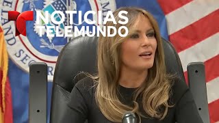 EN VIVO La primera dama de EEUU Melania Trump visita la frontera [upl. by Marcela]