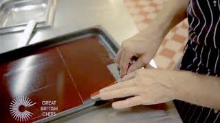 How to make a raspberry gel with chef Michael Wignall [upl. by Sapienza]