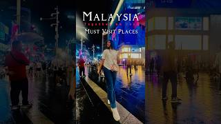 Must Visit Places in Malaysia [upl. by Nosyla]