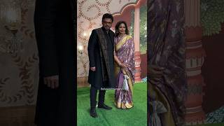 venkatesh with his wife arrive at anantambani wedding reception shorts mumbai [upl. by Cassidy896]