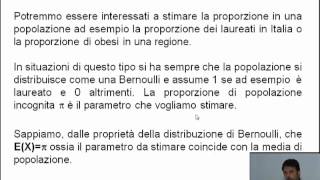 Statistica medica  Stima puntuale della varianza e della proporzione [upl. by Biebel474]