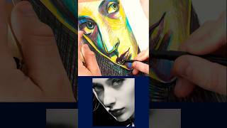 Timelapse Portrait Drawing  Let’s Do This 🔥 portraitdrawing [upl. by Heigho]