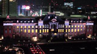 DSCF7824東京駅プロジェクションマッピングTOKYO STATION VISION 20120920リハーサル [upl. by Hutson]