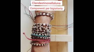 Come realizzare braccialetti con tecnica macramè [upl. by Giustino]