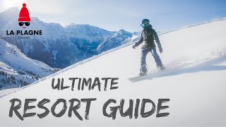 La Plagne Ski Resort Guide 4K [upl. by Keating]