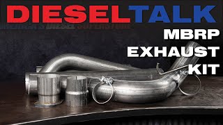 DIESEL TALK  MBRP EXHAUST KIT [upl. by Lyndsay]