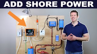 How to Add Shore Power to an Existing Van or RV Power System  Featuring the TS30 Transfer Switch [upl. by Eneleoj]