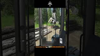 fdrlogging farmingsimulator22 excavator logging forestry simulation tree gaming logginglife [upl. by Reeves]