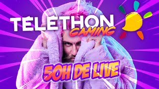 LIVE TELETHON GAMING  Tu donnes on sepile le torse [upl. by Justinn]