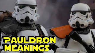 A Breakdown Of Canon Imperial Stormtrooper Pauldrons amp Ranks [upl. by Nylesor]