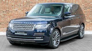 2018 Range Rover 44 SDV8 Autobiography  Loire Blue  Walkaround Interior  High Quality [upl. by Cherrita319]