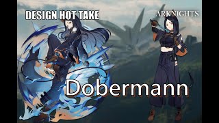 Arknights Dobermann  Character Design Hot Take shorts [upl. by Yruok]