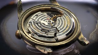 Extreme Restoration of a Richard Bumper Automatic Watch AS 1298 [upl. by Tirrej]