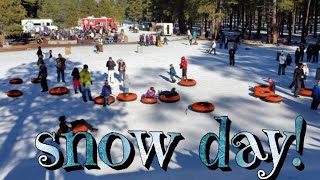 FlagstaffArizona January2019 Flagstaff snow park  drive through Sedona [upl. by Shig702]