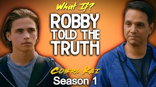 What If Robby Told Daniel He Was Johnnys Son Cobra Kai [upl. by Milly]