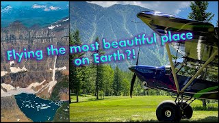 See GLACIER Park unlike before  Ryan Field  We FLY Montana Backcountry Bushplane Adventure ep2 [upl. by Ylrak]