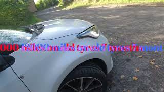 Yaris GR Sport 2254018 new tyres [upl. by Hgalehs]