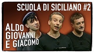 Scuola di siciliano 2 di 3  Tel chi el telun  Aldo Giovanni e Giacomo [upl. by Luciano]