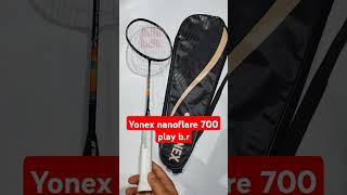 Yonex nanoflare 700 play second generation badminton racket badminton racket Nanoflare 700play [upl. by Zoba]