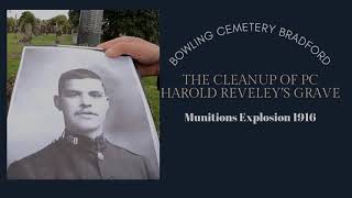 HAROLD REVELEY GRAVE CLEAN UP [upl. by Annamaria]