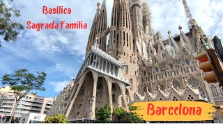 BASÍLICA SAGRADA FAMILIA EN BARCELONA [upl. by Einahpit630]