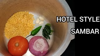 Hotel style sambar for idlidosa  sambar recipe [upl. by Yauqram219]