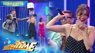 Anne gets surpised by Vhong and Vice  Its Showtime [upl. by Aseeral]