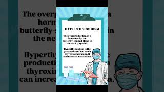 HYPERTHYROIDISM medical medicalterminology medico biology [upl. by Barbaresi]