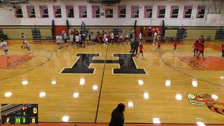 Hamilton West High School vs Hopewell Valley Central High School Mens Freshman Basketball [upl. by Gigi]