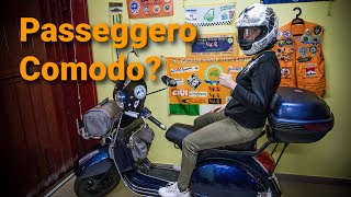 Vespa Tutorial  Passeggero comodo Consigli per il comfort di chi viaggia con noi in Vespa [upl. by Orlena]