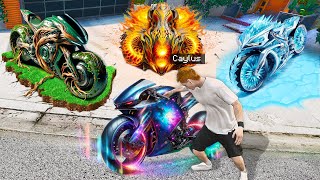 Collecting RARE ELEMENTAL BIKES in GTA 5 RP [upl. by Lupien]