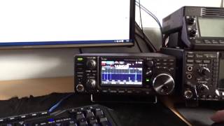 ICOM 7300 PC Settings [upl. by Senaj]