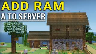 How To Add More RAM to A Minecraft Server [upl. by Ancell]