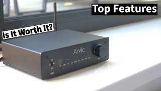 All in one Bluetooth Amplifier HDMI ARC amp aptX HD [upl. by Anjali]