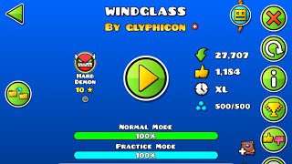 First Hard Demon Windglass by Glyphicon [upl. by Akahc]