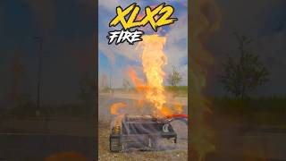 XLX2 Goes up in FLAMES rccar speedrun youtubeshorts ytshorts fire [upl. by Zingg885]