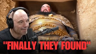 8 MINUTES AGO Joe Rogan Reacts to Discovery of Genghis Khan’s Tomb [upl. by Tasha30]