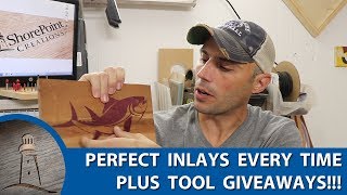 Perfect Inlays On Your Projects  Tool Giveaway Info [upl. by Sirdna]