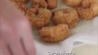 Camarones crujientes con salsa coctelera [upl. by Esma]