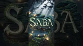 Saba  A Beautiful Name in Unique Styles  NameArt Shorts calligraphy [upl. by Mulcahy]