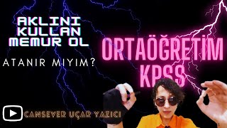 2024 Ortaöğretim KPSS Atamalar ve Taban Puanları SINAVA GİRECEKSEN MUTLAKA İZLE I ORTAÖĞRETİM KPSS [upl. by Lazare]