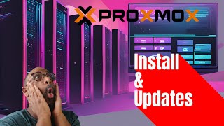 Proxmox setup Install and Updating [upl. by Macnair]