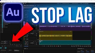 Fix Lagging Effects in Adobe Audition [upl. by Naitsirt]