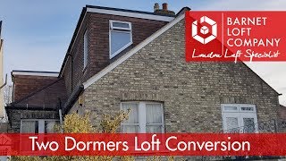 Loft Conversion UK London 2 loft bedrooms with loft bathroom Loft conversion before flooringdecor [upl. by Halimaj]